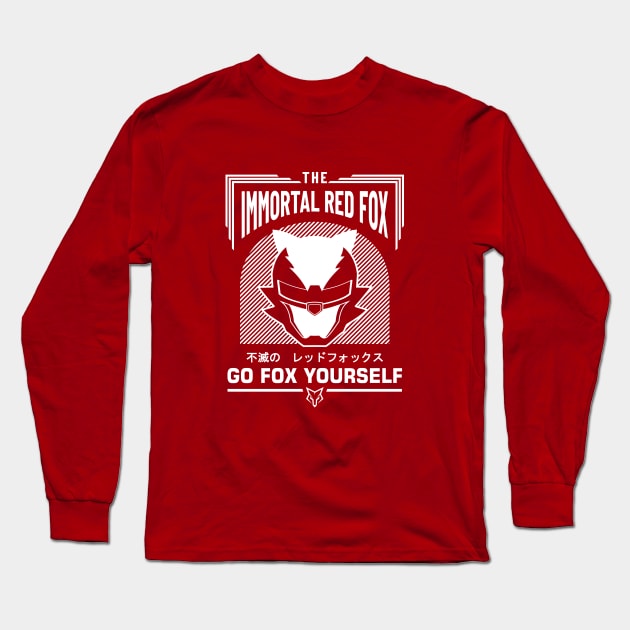 GO FOX YOURSELF!!! Long Sleeve T-Shirt by TheImmortalRedFox